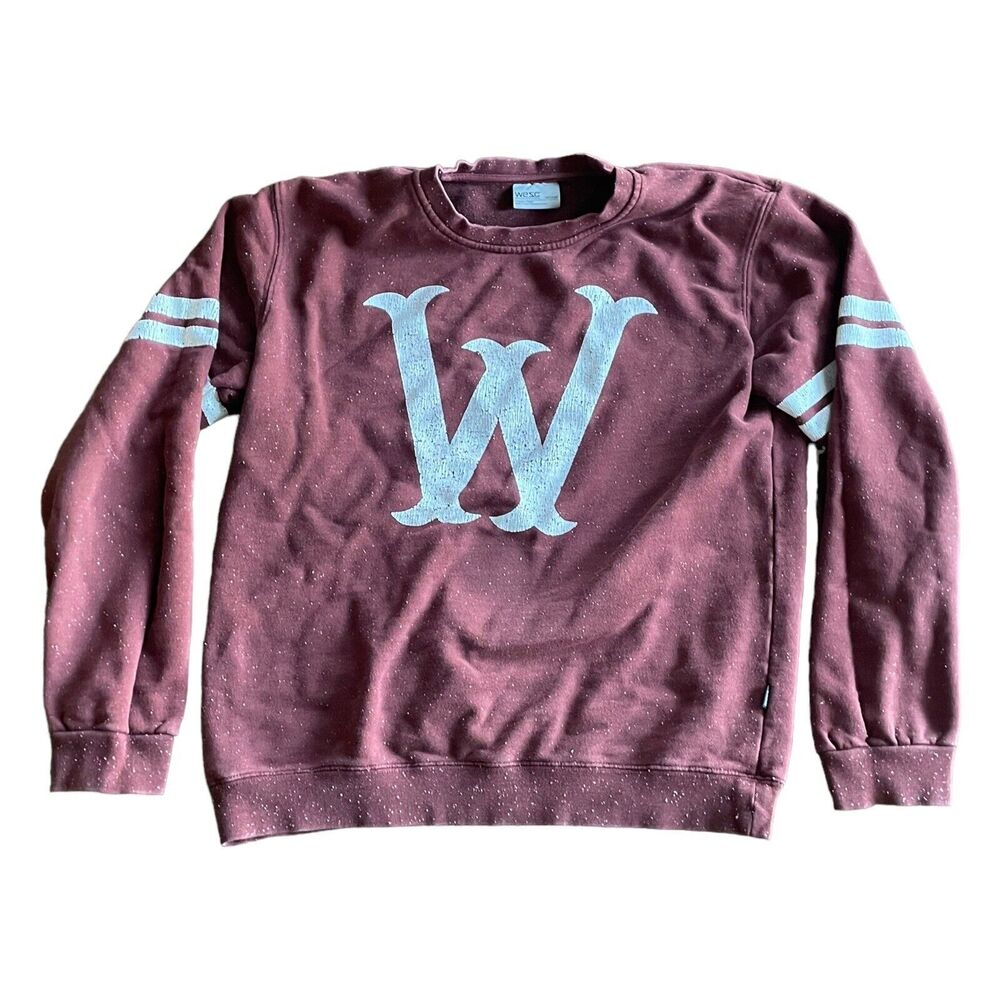 WeSC Red Sweatshirt Sz Medium Wisconsin